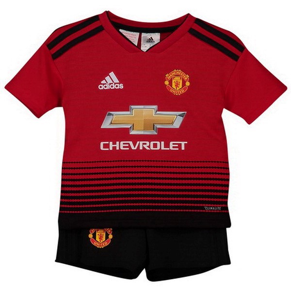 Camiseta Manchester United Primera equipo Niños 2018-19 Rojo